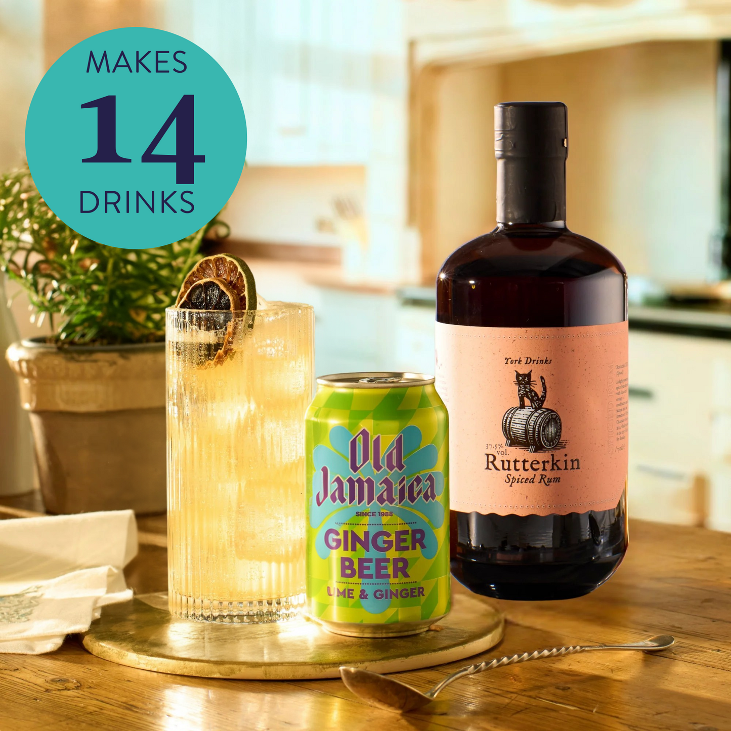 Dark & Stormy Cocktail Set