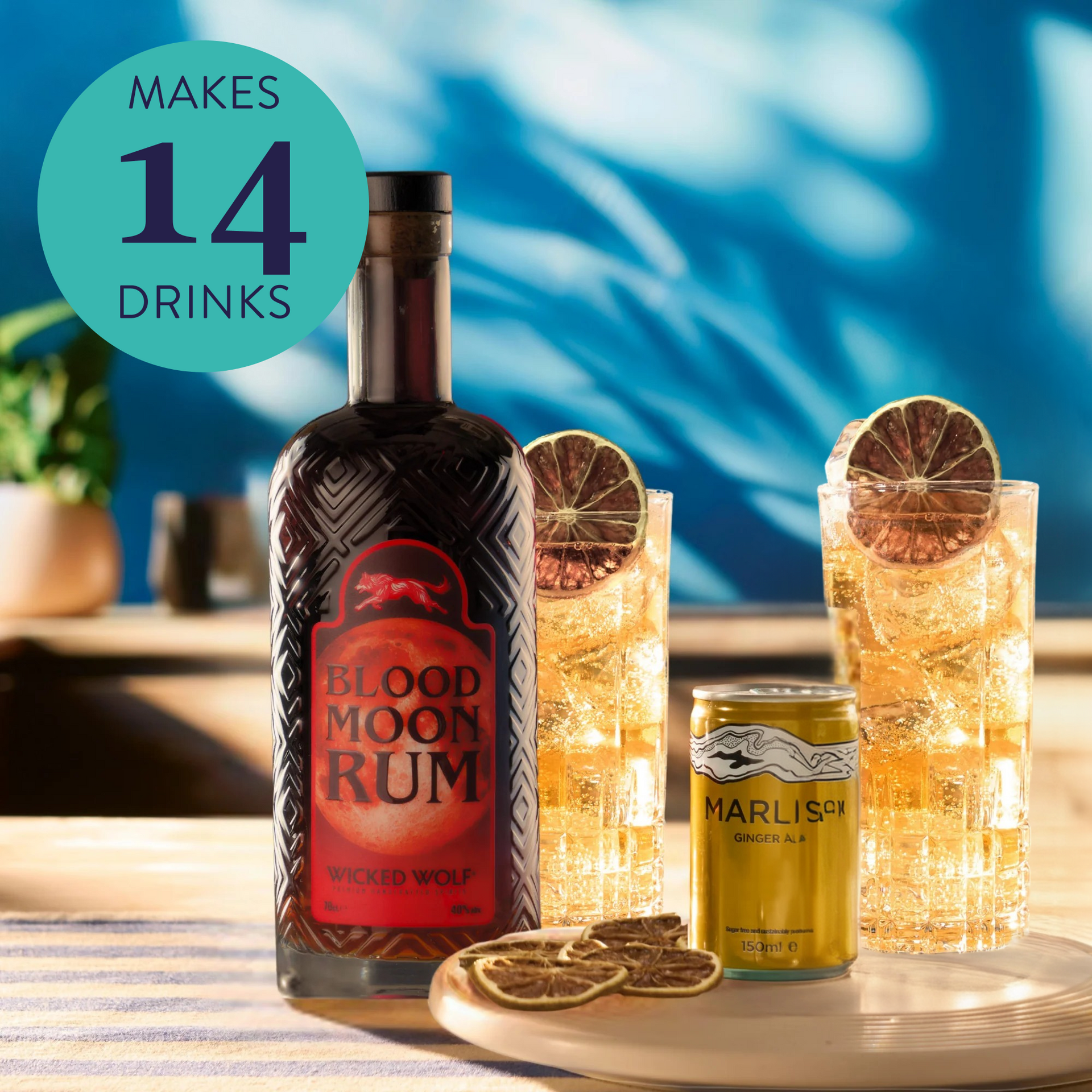 Rum & Ginger Cocktail Set