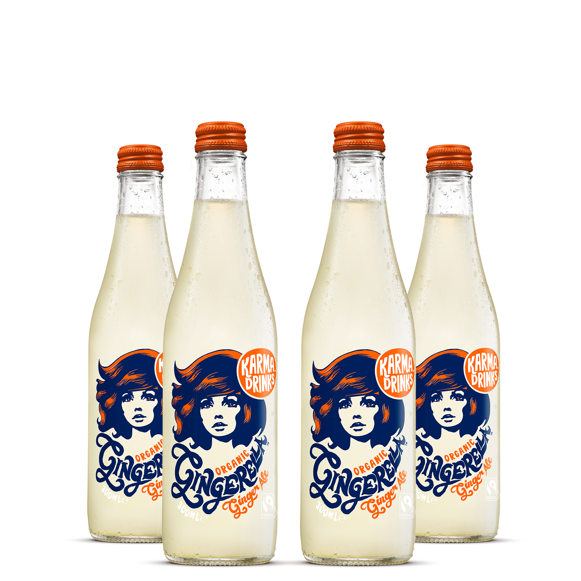 Drinks Gingerella Bottle Soft Drink 4 x