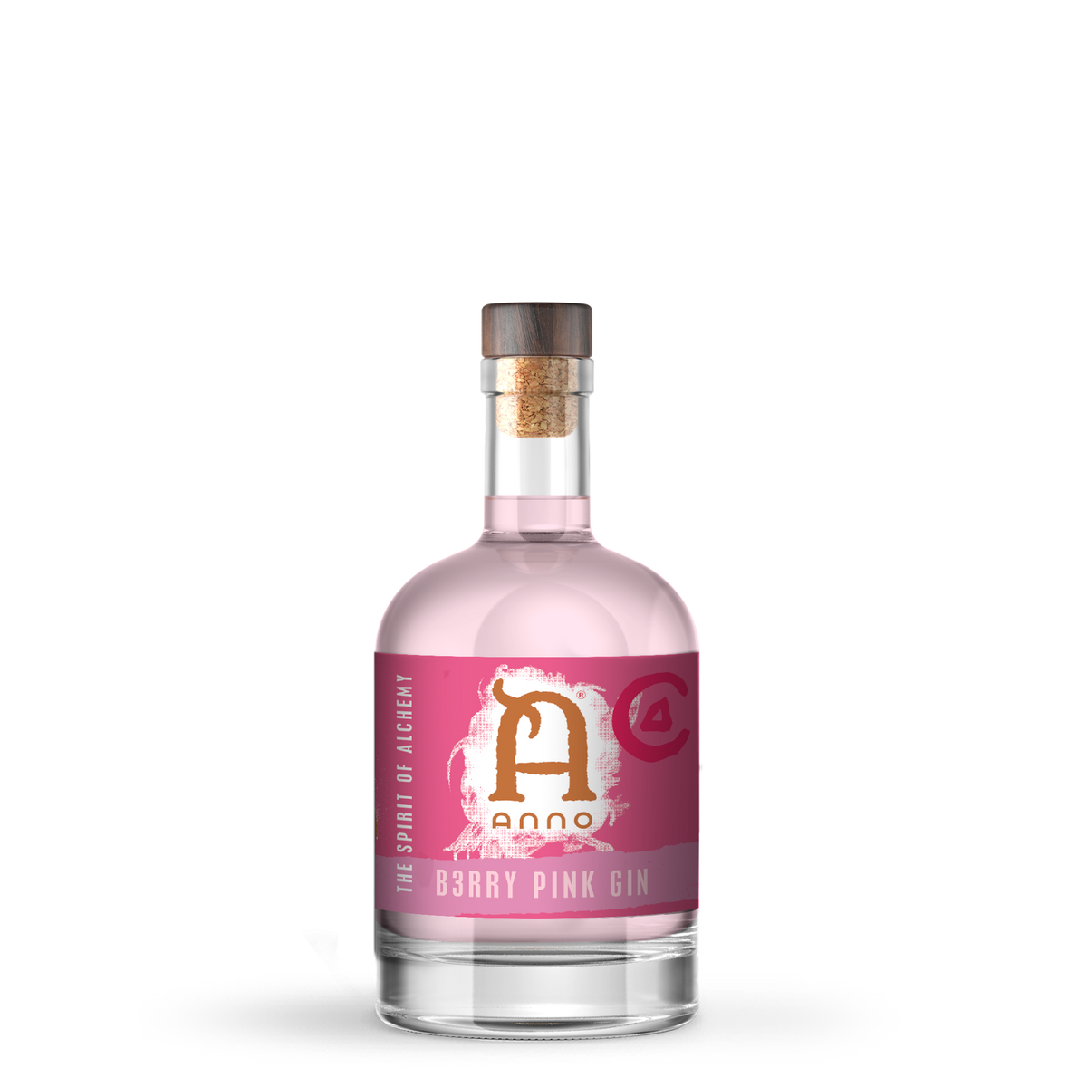 Anno Berry Pink Gin 40% ABV 5cl Miniature