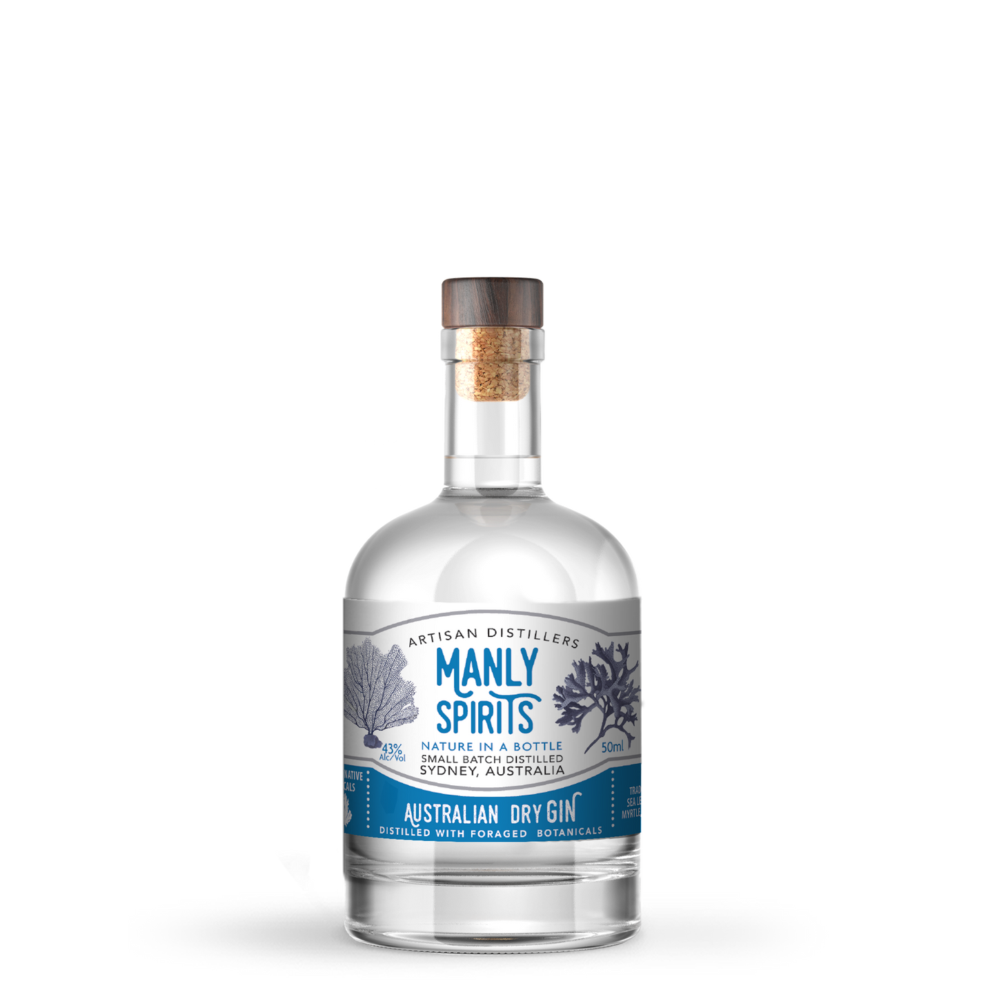 Manly Spirits Co. Australian Dry Gin | ABV 43 % 5cl
