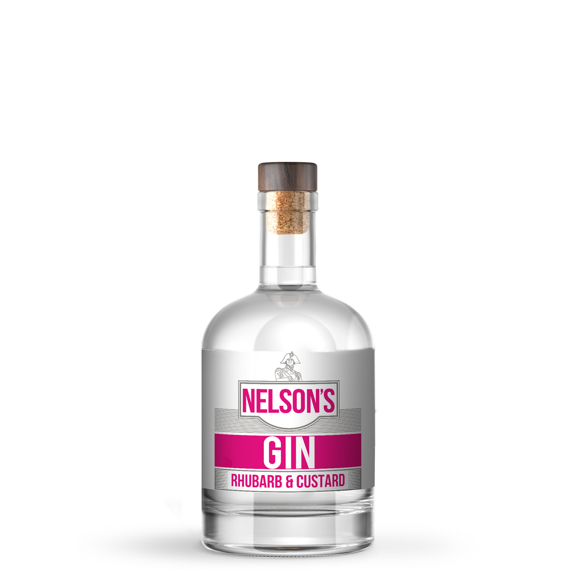 Nelson's Rhubarb & Custard Gin Liqueur 41% ABV 5cl