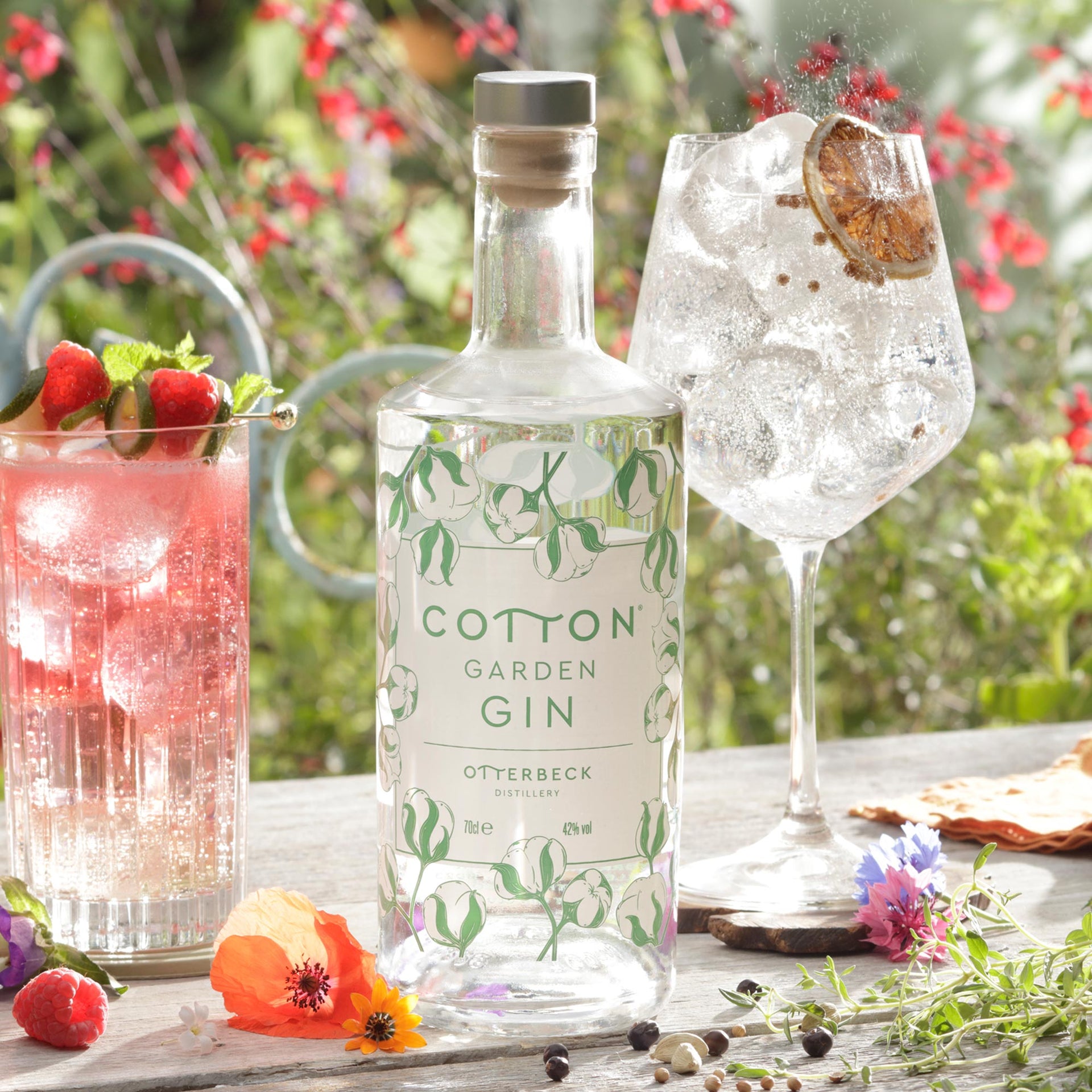 Distillery Cotton Garden Gin ABV 42%